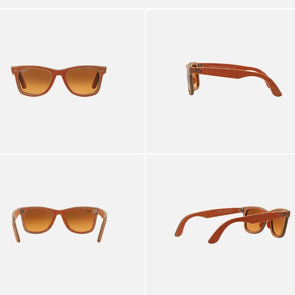 Ray-Ban Women's Orange Denim Sunglasses - Picture 3 of 11